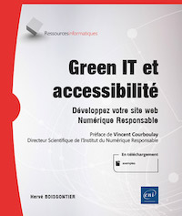 Image de couverture du livre « GreenIT et accessibilité »